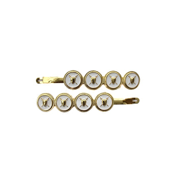 Bingley Clips White
